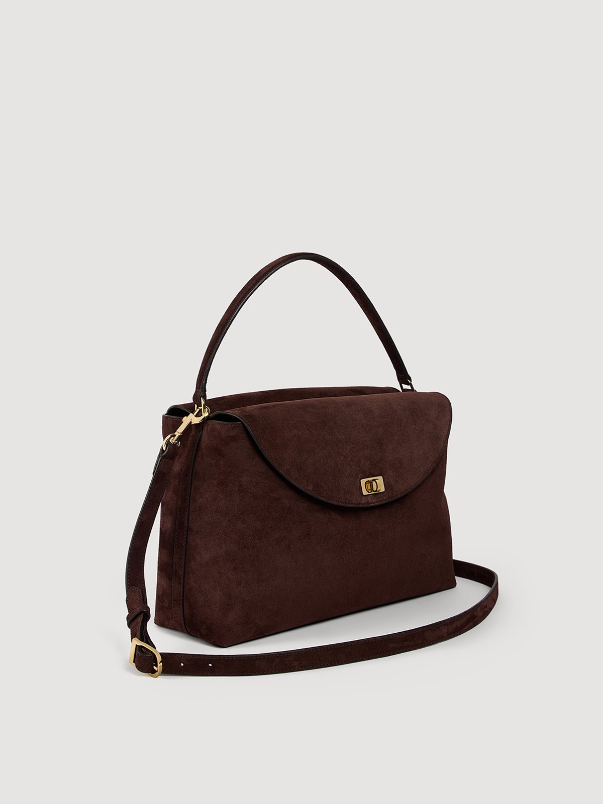 Le Grand Bazaar Structured Bag Brown