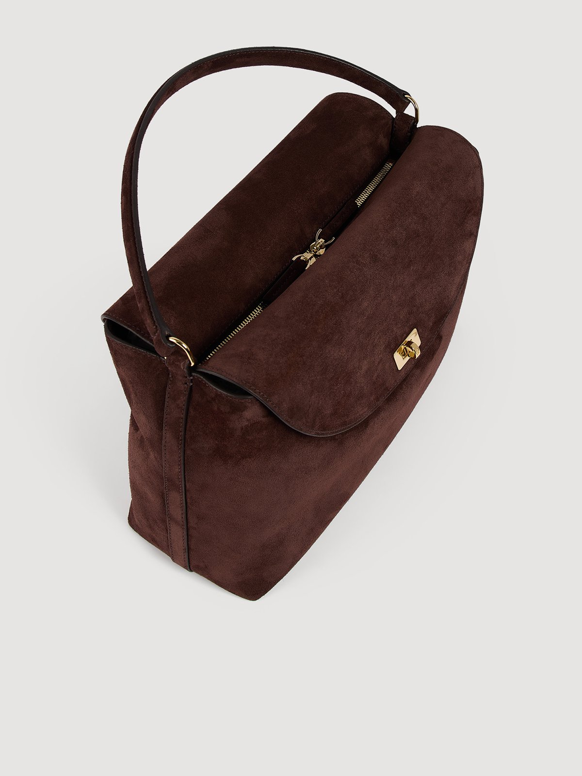 Le Grand Bazaar Structured Bag Brown