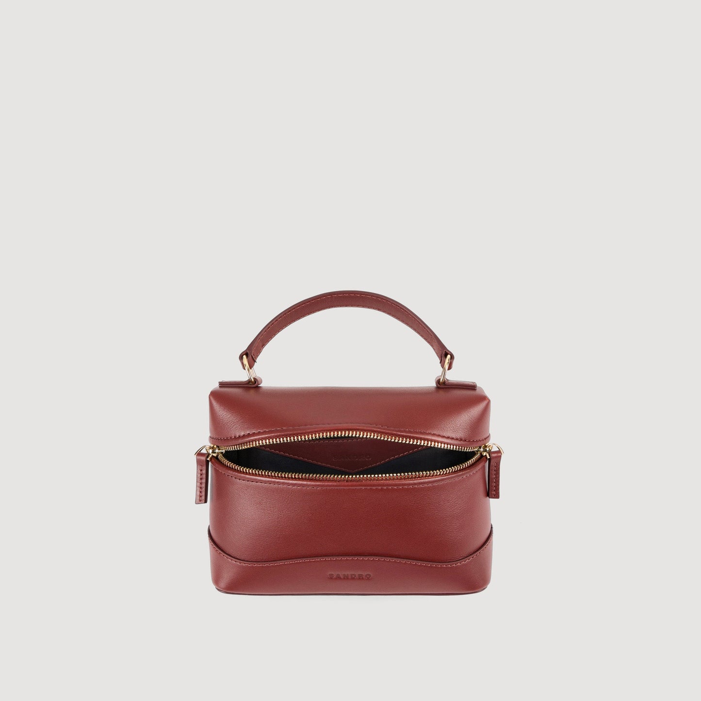 Tangolino Tangolino Plain Leather Bag BROWN