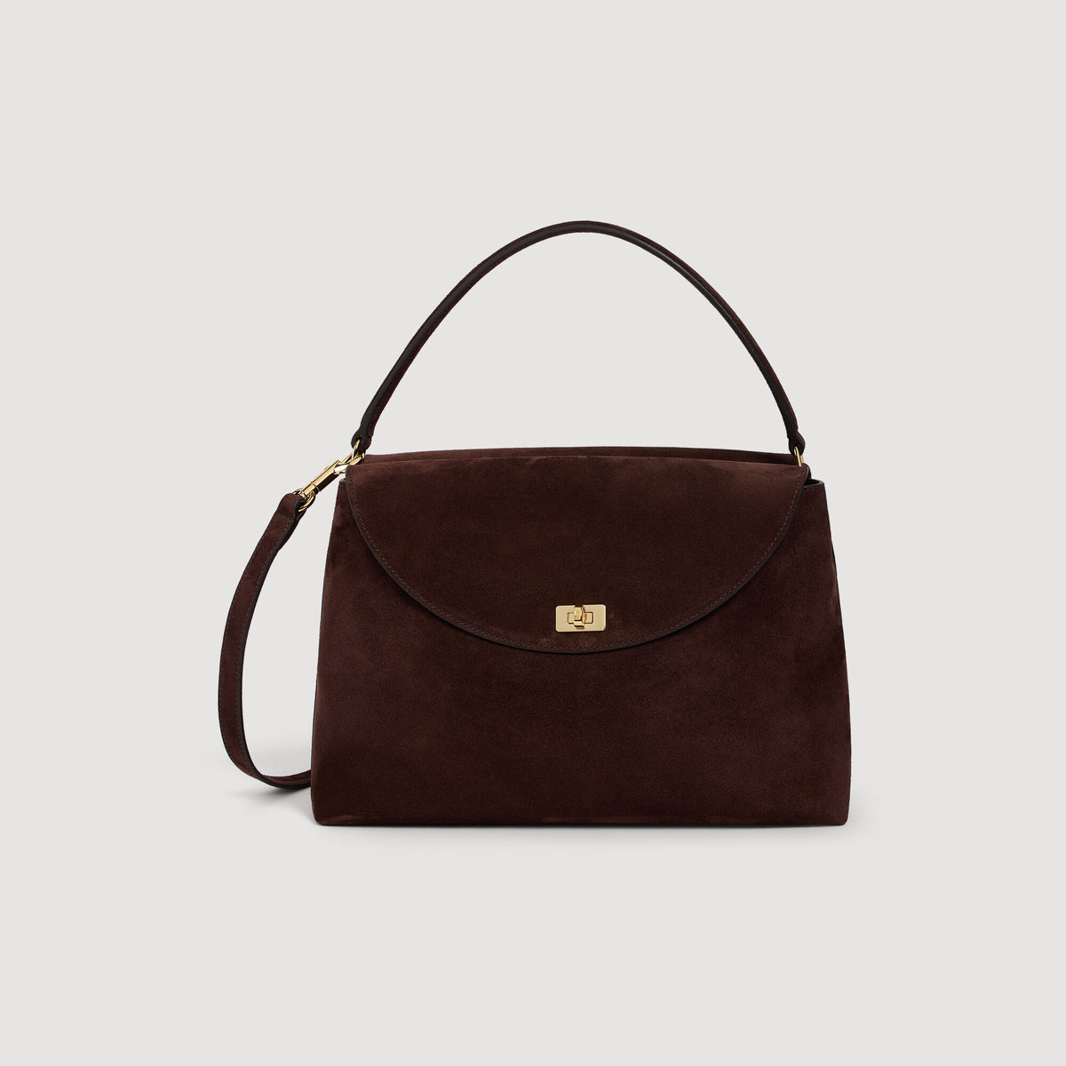 Le Grand Bazaar Le Grand Bazaar Suede Bag Brown