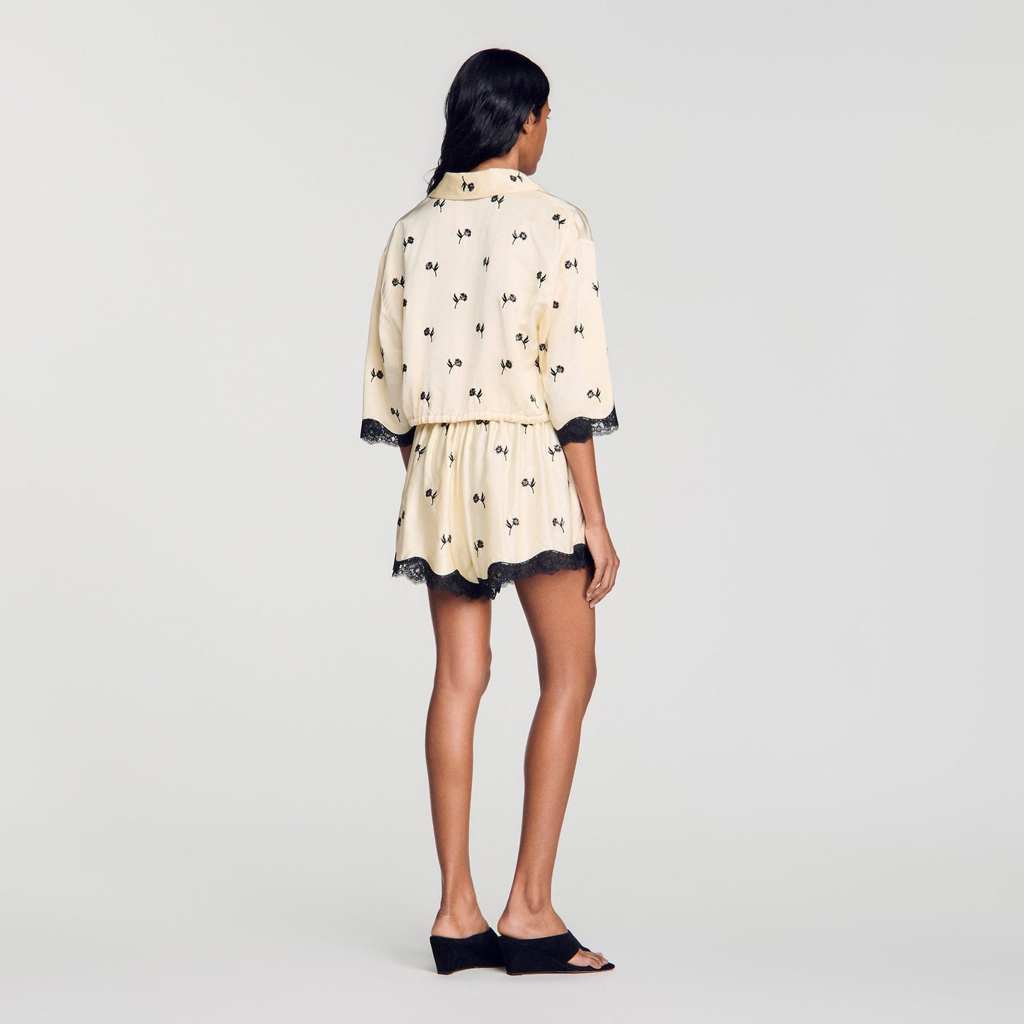 Cassalara Knit Skirt Ecru