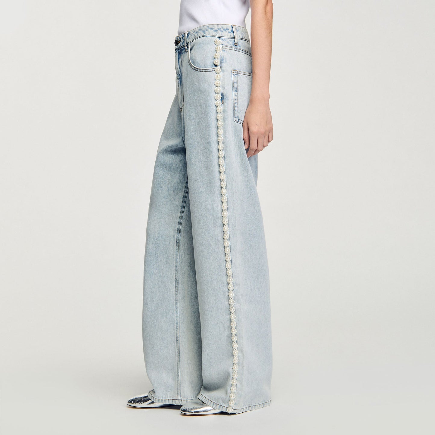 Beaded Jeans Light Bu Jean