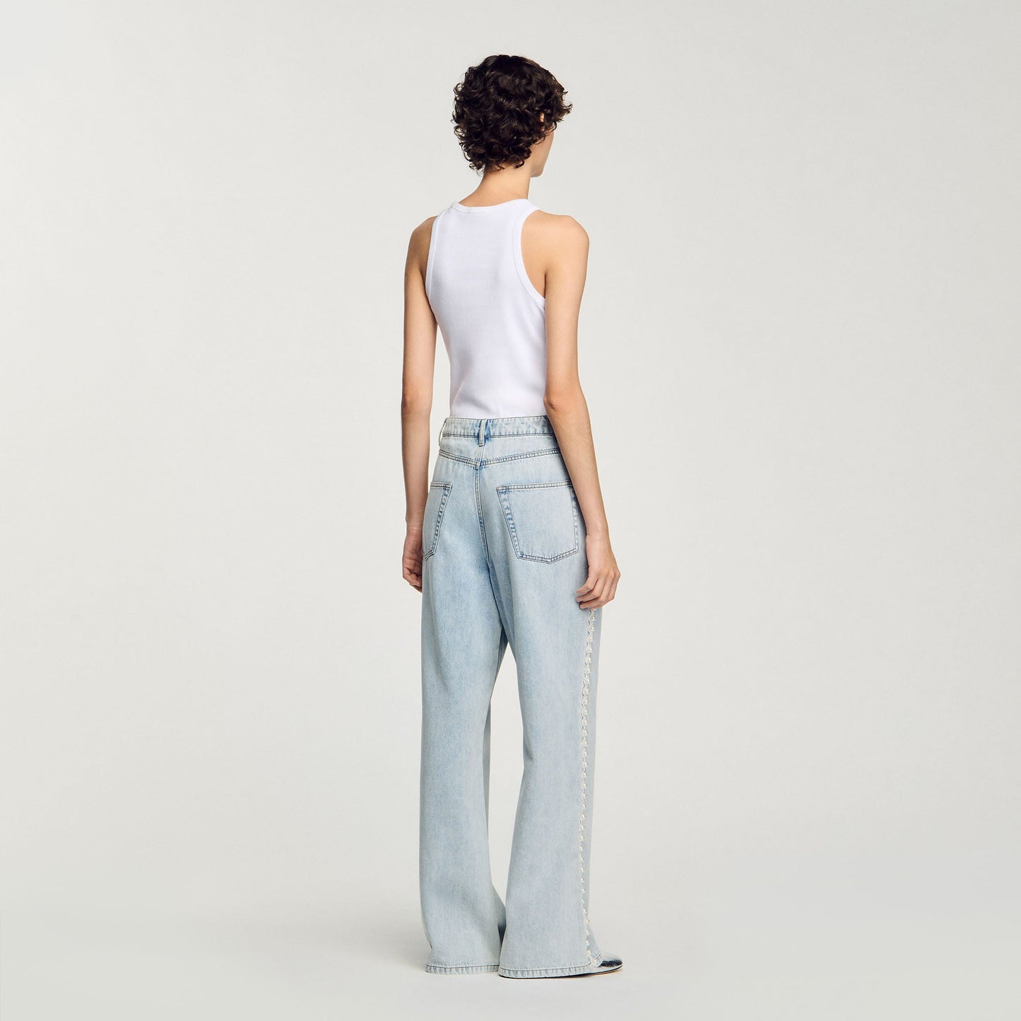 Beaded Jeans Light Bu Jean