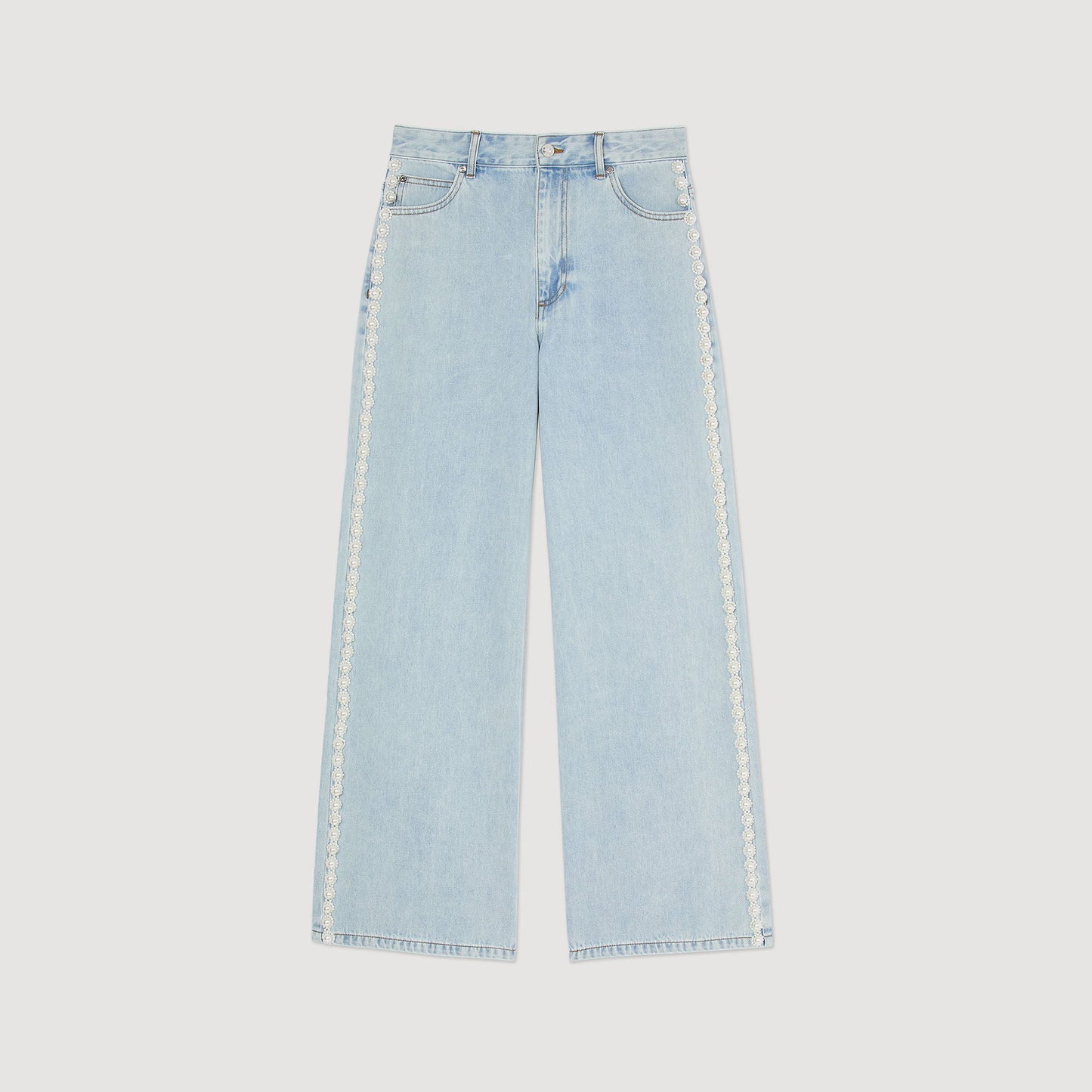 Beaded Jeans Light Bu Jean