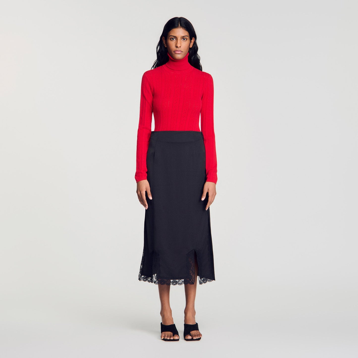 Enja Knit Skirt Black