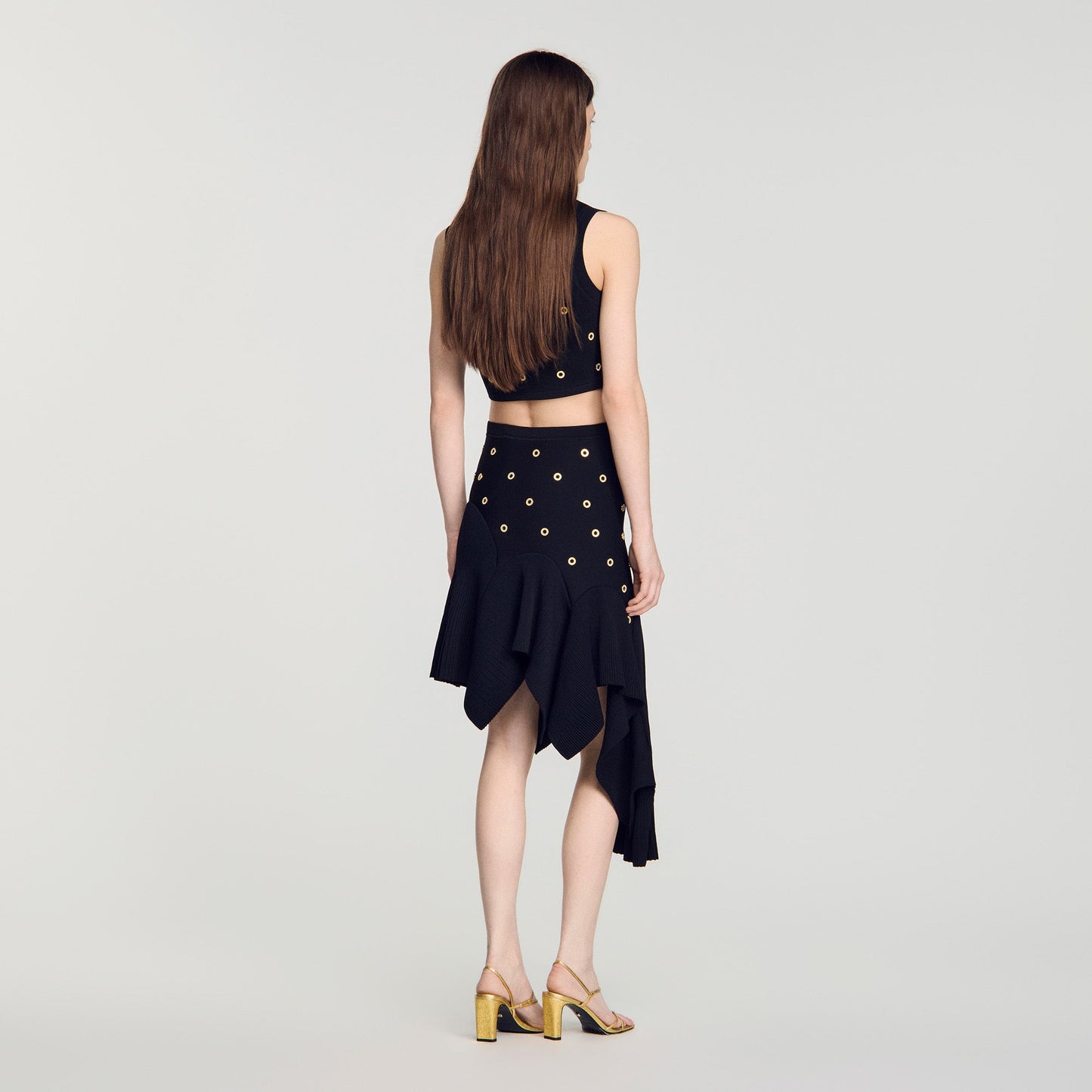 Bellasina Knit Skirt Black