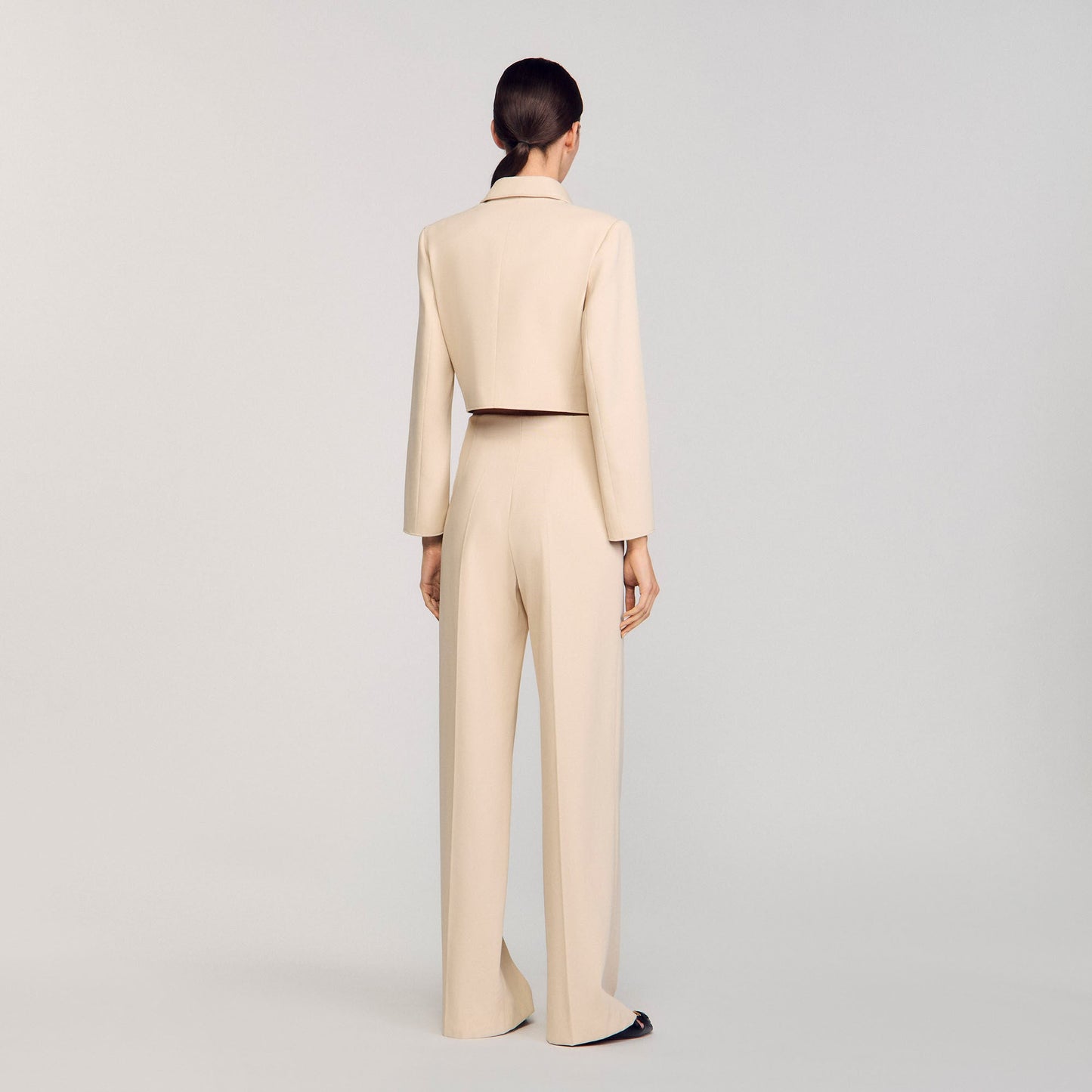 Suit Trousers Sand