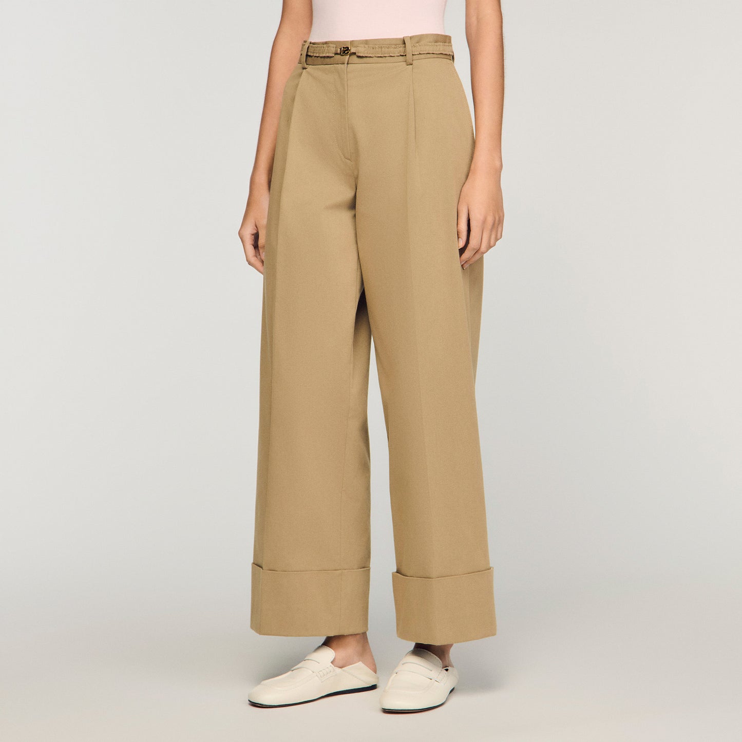 Ezriel Suit Trousers Beige