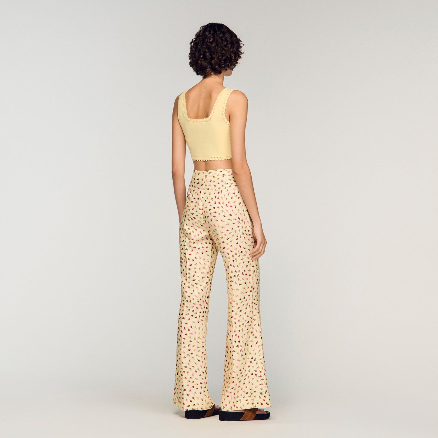 Sole Floral Trousers Butter / Pink