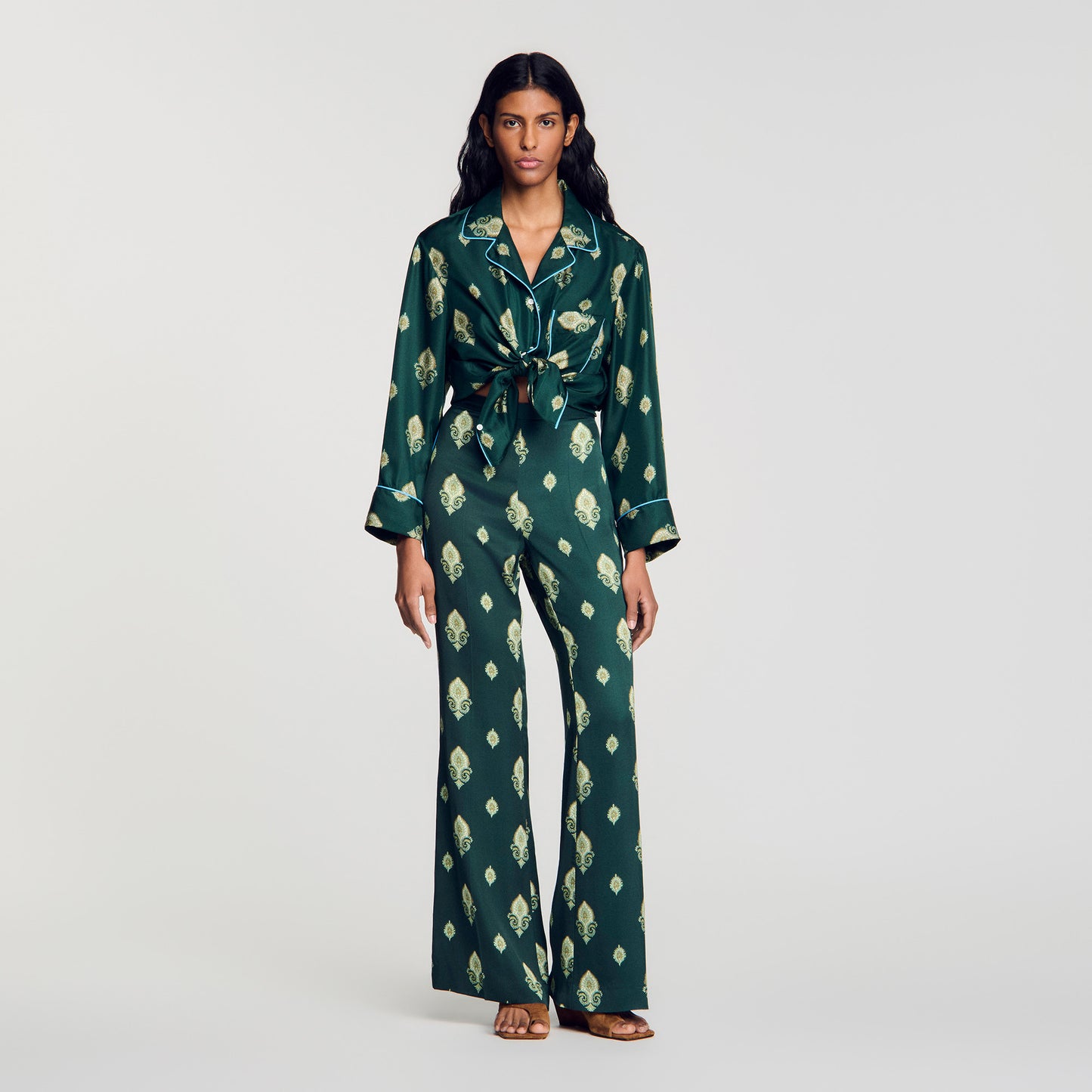 Curcuma Straight Leg Jeans Green