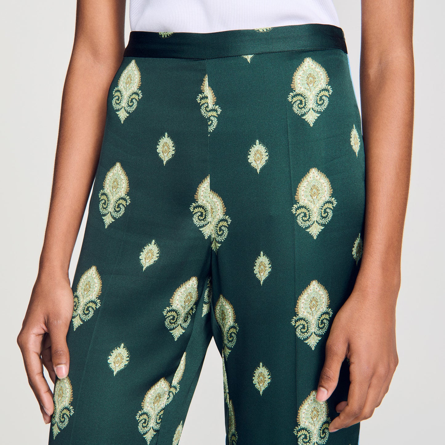 Curcuma Straight Leg Jeans Green