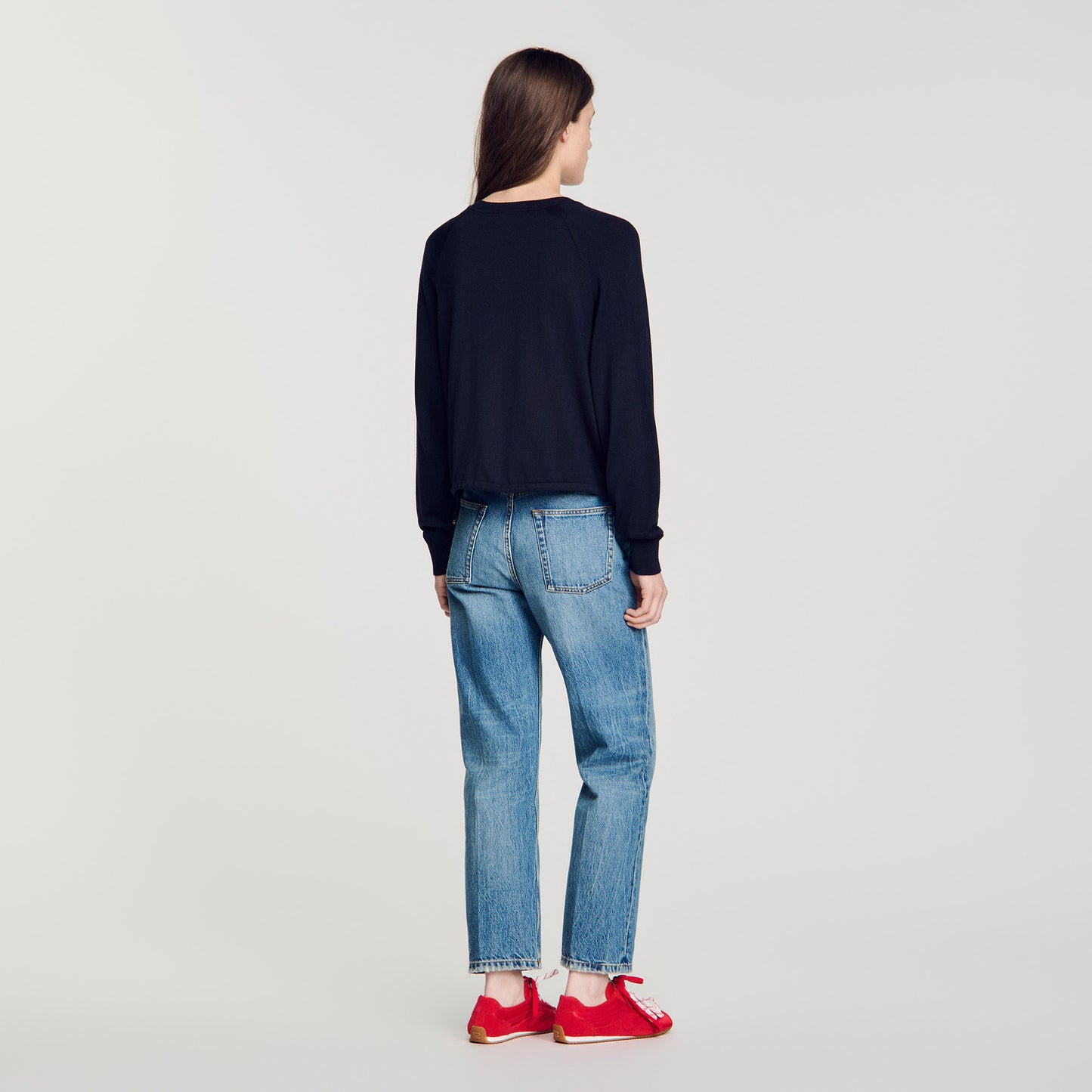 Mika Knit Jumper Navy Blue