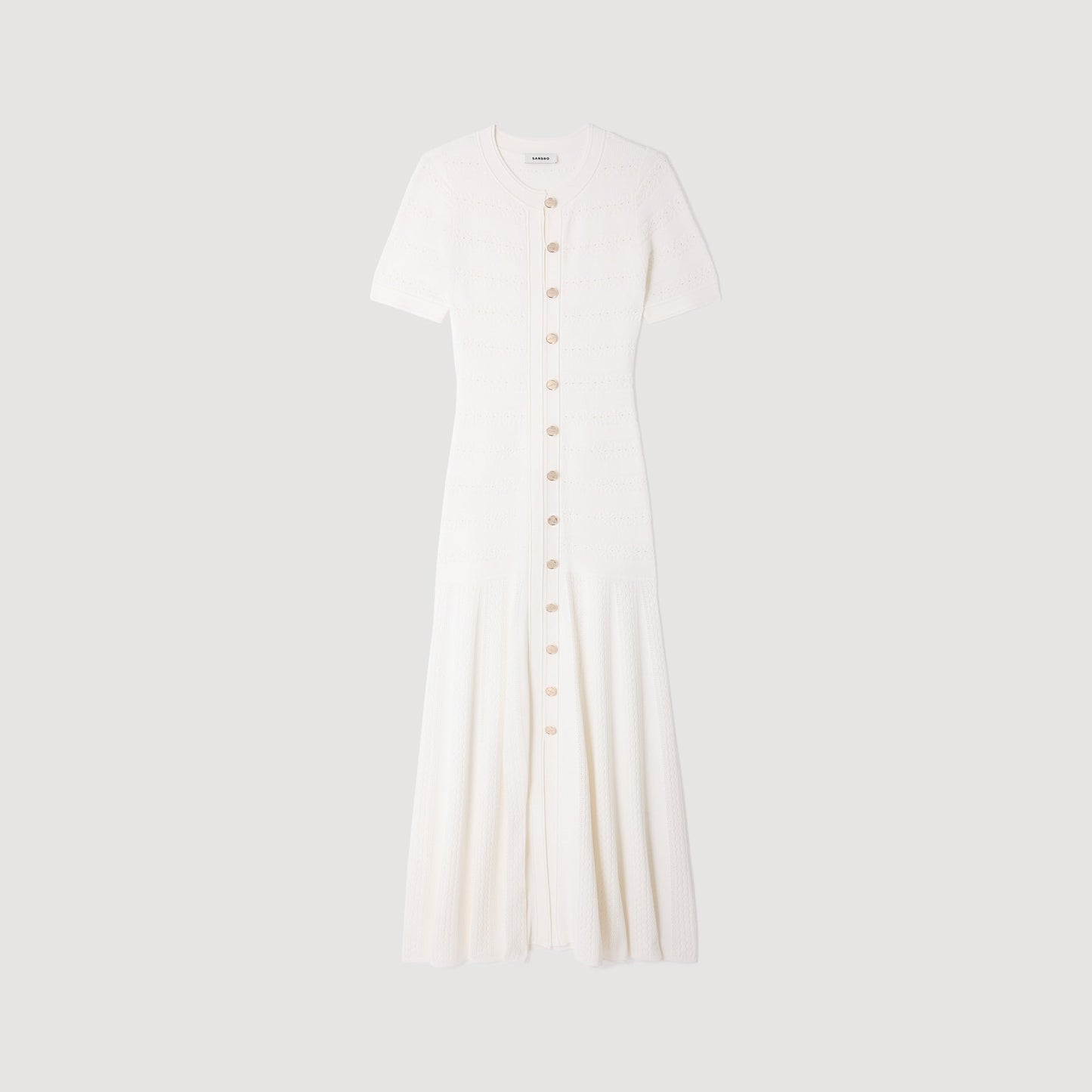 Milona Knit Maxi Dress ECRU