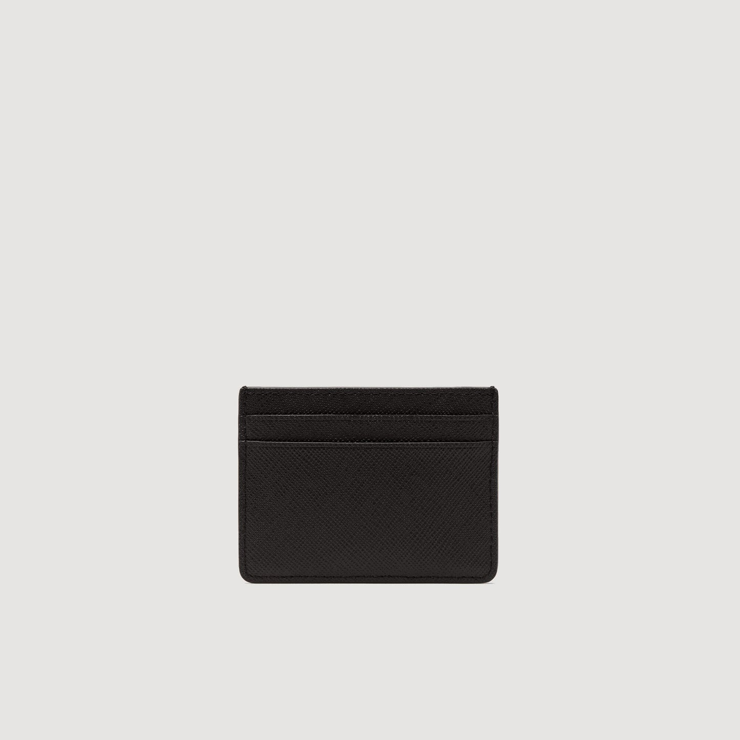 Holder Leather Card Holder Black