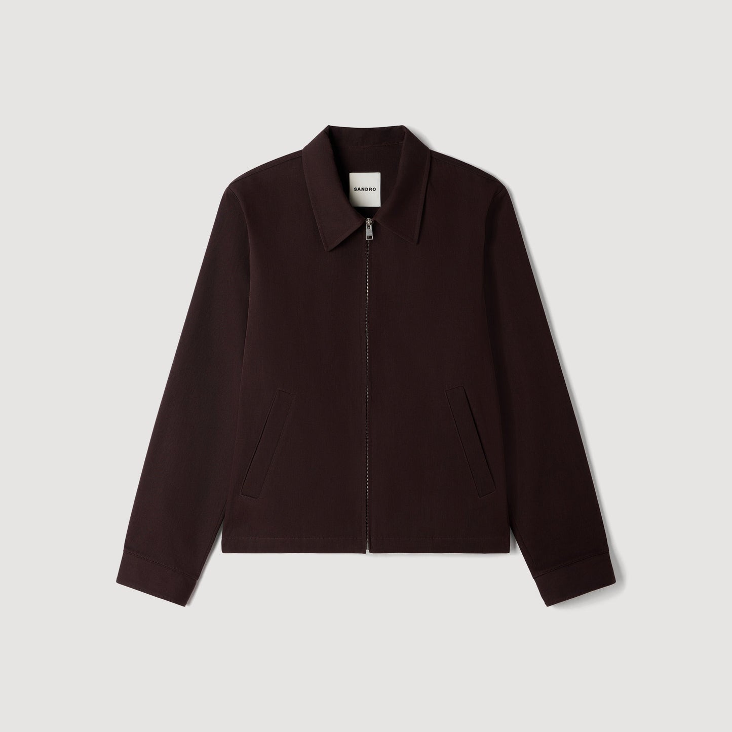 Cotton Jacket Worker Jacket Chocolate