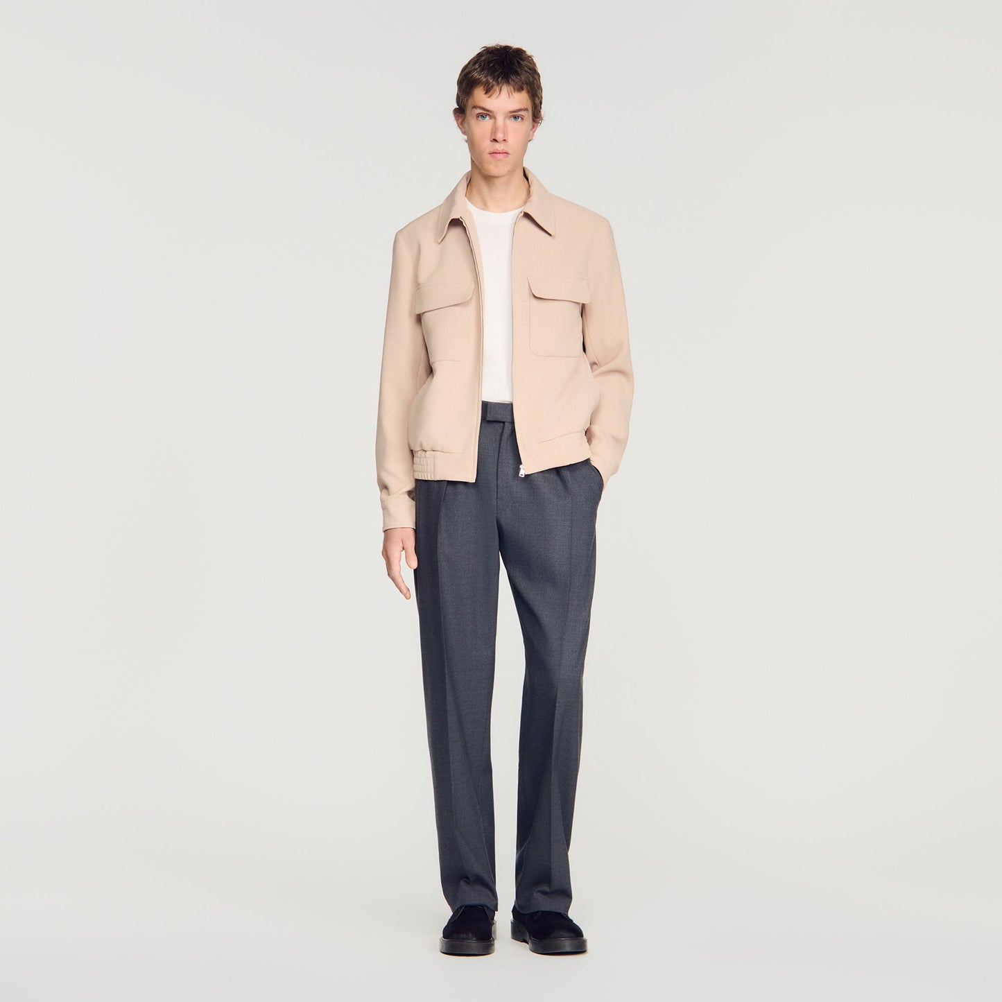 New Fifties Worker Jacket Cappucino
