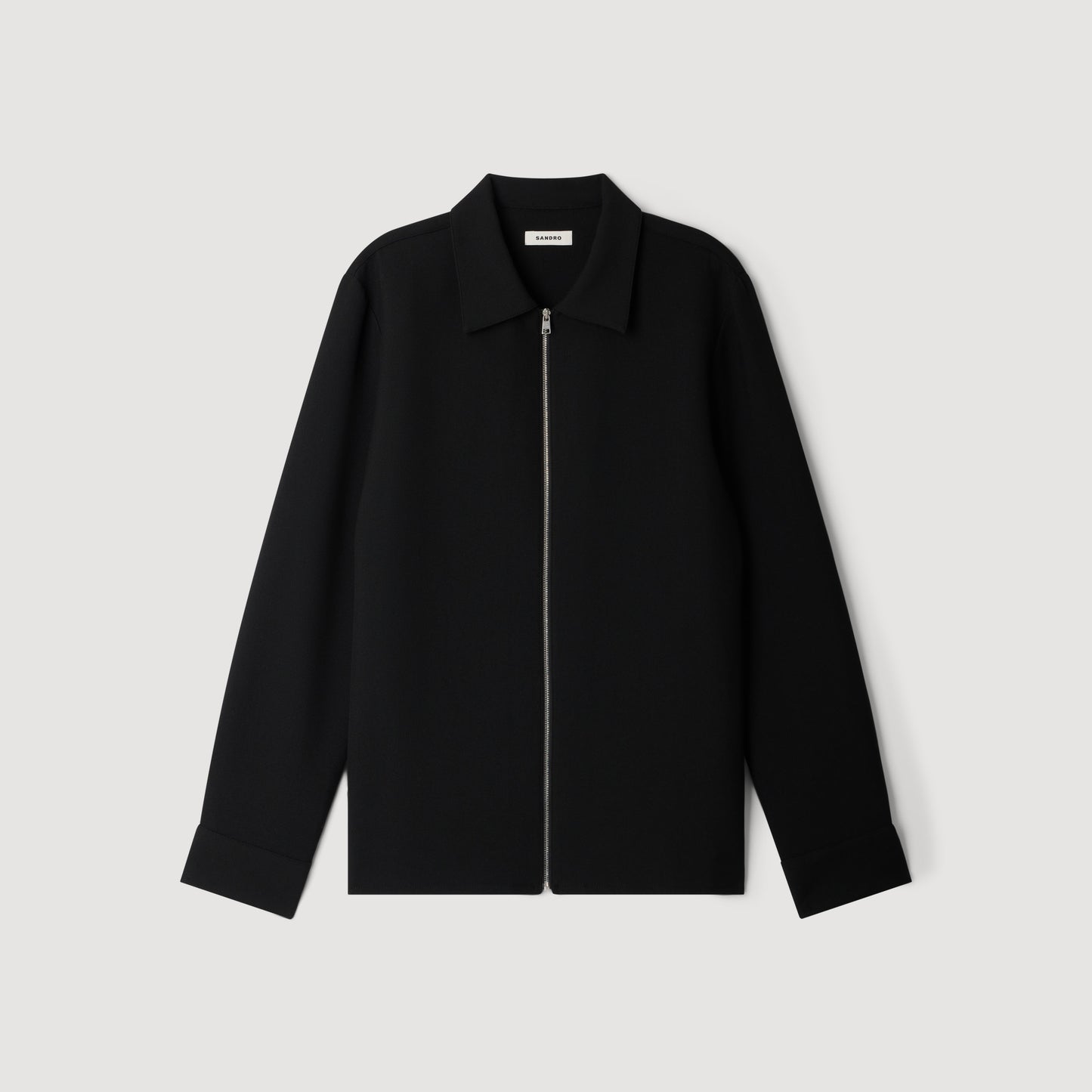 Joker Zip Shirt Shirt Black