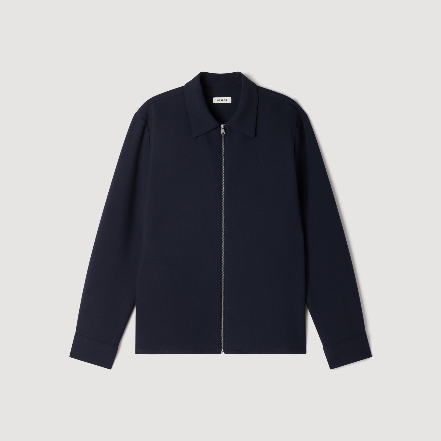 Joker Zip Shirt Shirt Navy Blue