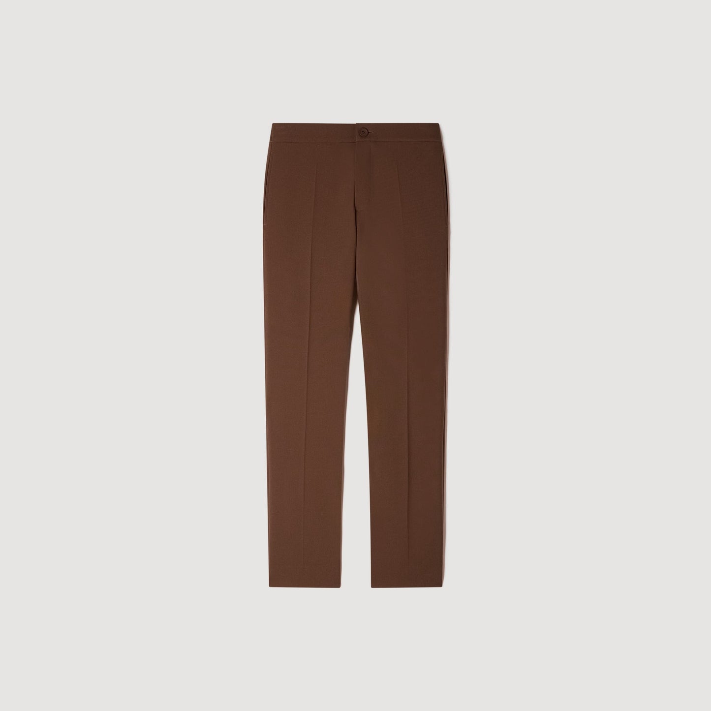 Jersey Jersey Trousers COGNAC