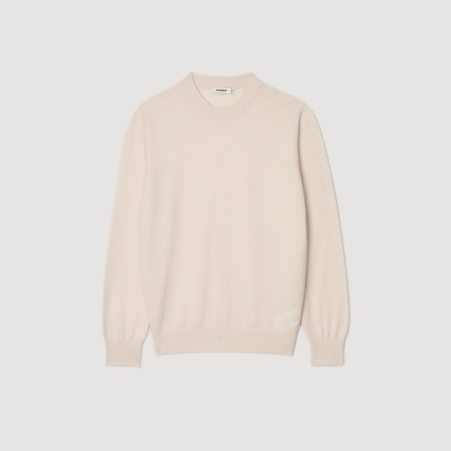 Crewneck Cashmere Cashmere Sweater Off White
