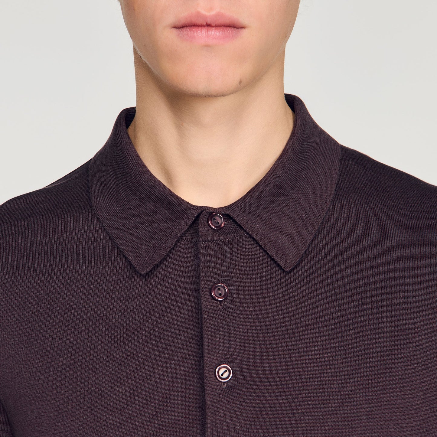 Pablo Cotton Knit Jumper Chocolate