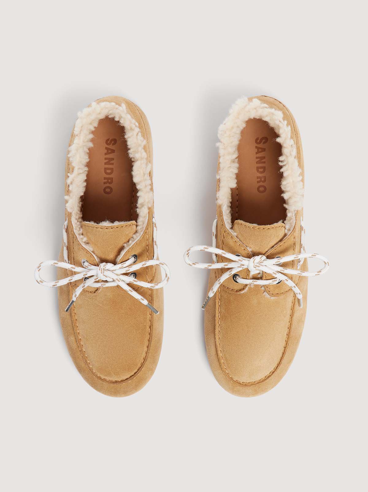 Sene  Leather Shoes Camel