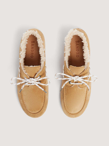 Sene  Leather Shoes Camel