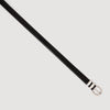 Ornella Belt Smooth Leather Belt Black