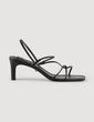 Afaye Strappy Sandals Black