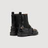 Saria Chelsea Leather Boots Black
