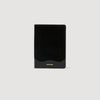 Jet-Lag Leather And Suede Passport Case Black