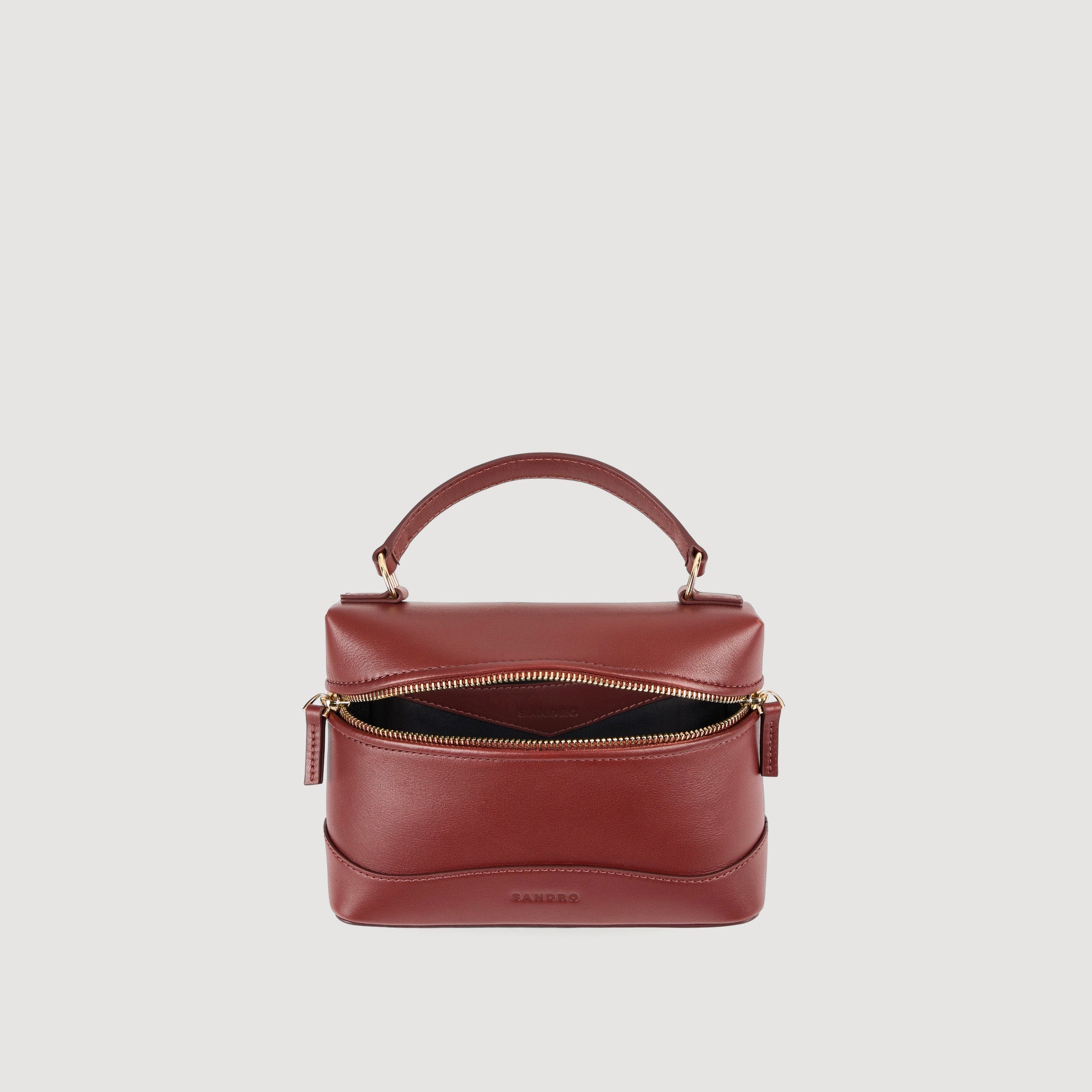 Tangolino Tangolino Plain Leather Bag BROWN
