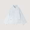 Jayn Embroidered Collar Oversized Jacket Sky Blue