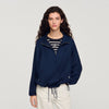 Jayn Oversized Jacket NAVY BLUE