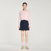Cassidie Cropped Cashmere Wool Cardigan Light Pink
