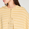 Dianora Strass Knit Cape Gold