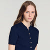 Heddy  Knit Cardigan Navy Blue