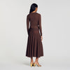 Giovanni Sheer knit cardigan Brown