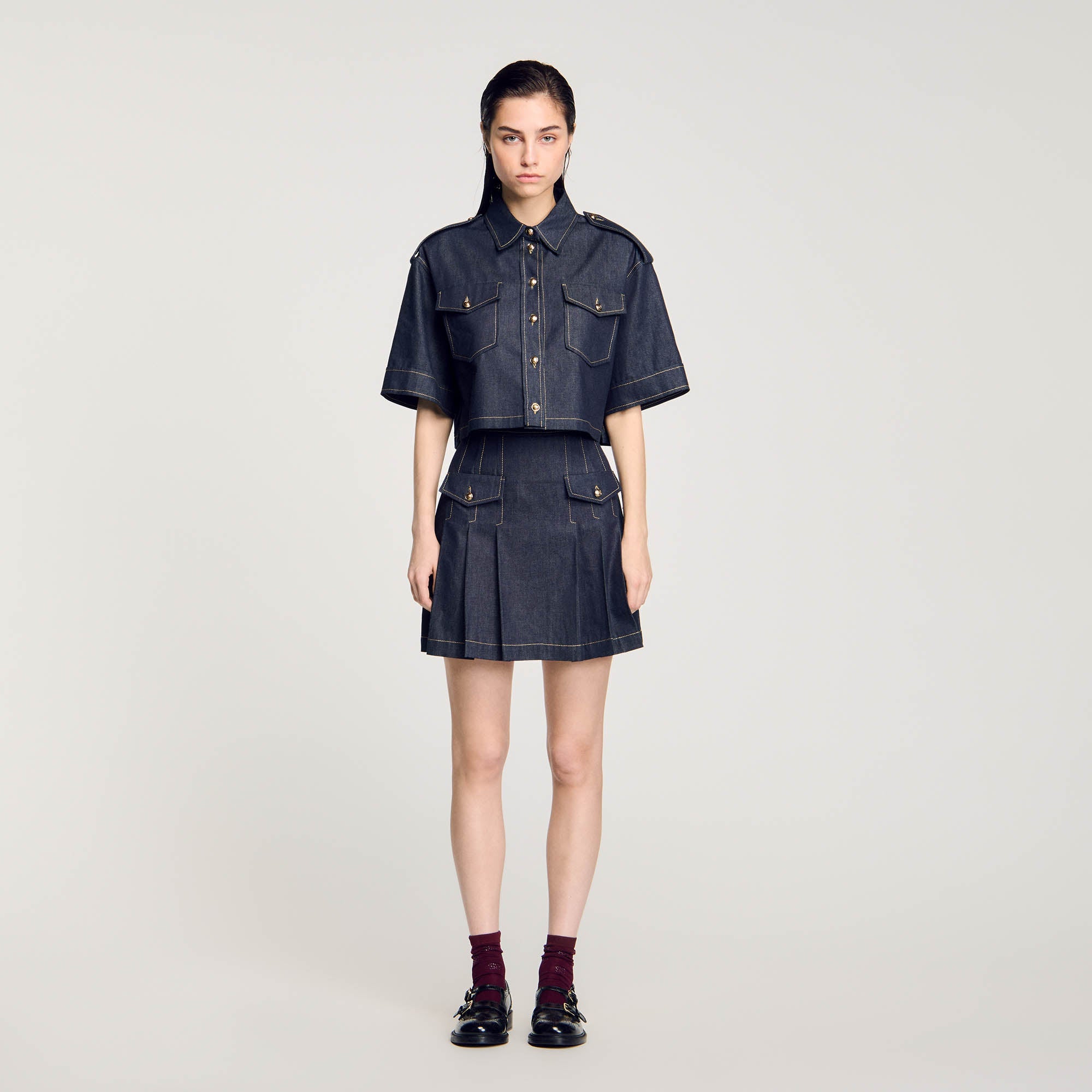 Denim Shirt Deep Blu