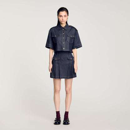 Denim Shirt Deep Blu