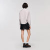 Orphee Check Flannel Shirt Beige / White