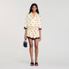 Cassalara  Knit Skirt Ecru