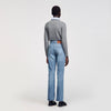 Moore Flared Faded Jeans Blue Jeans