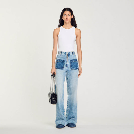 High-Rise Jeans Light Bu Jean