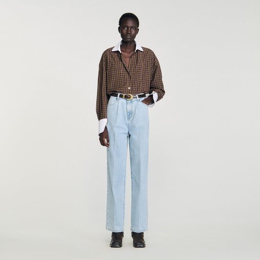 Mael Straight-Leg Jeans Blue