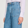 Logan Wide-Leg High-Rise Jeans Blue Jean