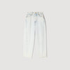 Ethan Faded Barrel Cotton Jeans Sky Blue