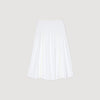Chica Lace Embroidery Skirt White