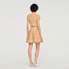 Amalfi Short Skirt With Scarf Embroidery Beige