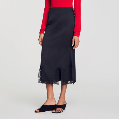 Enja  Knit Skirt Black